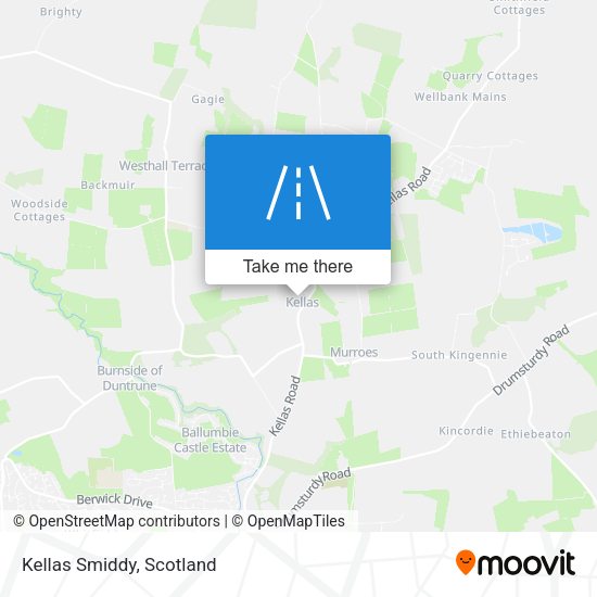 Kellas Smiddy map