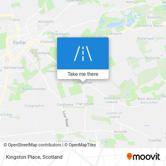 Kingston Place map