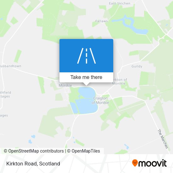 Kirkton Road map