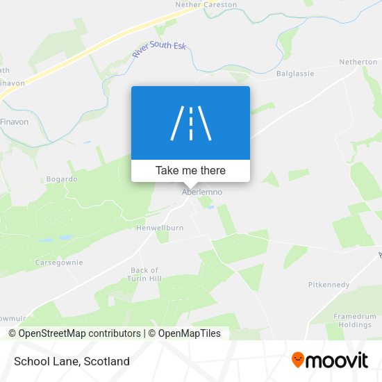 School Lane map