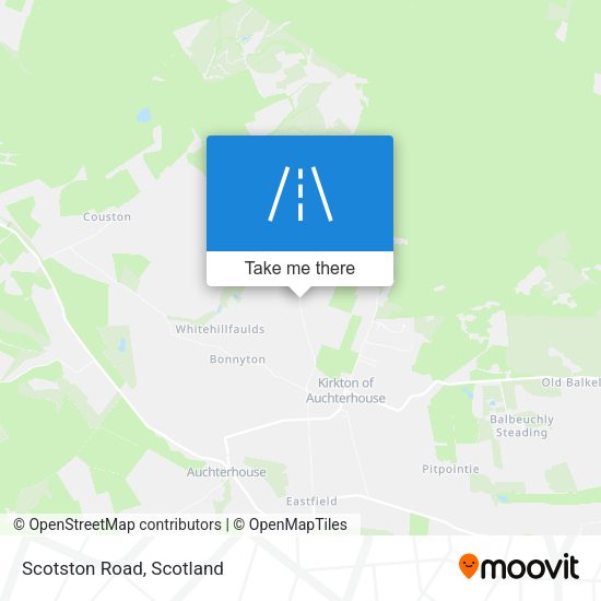 Scotston Road map