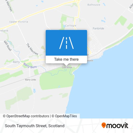 South Taymouth Street map