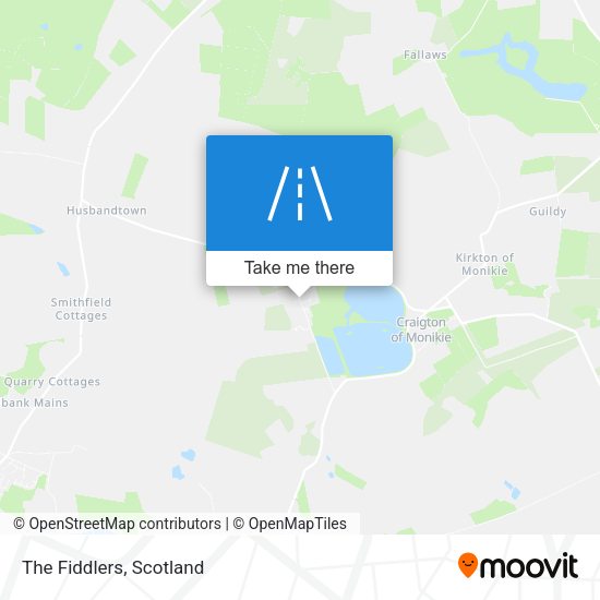 The Fiddlers map
