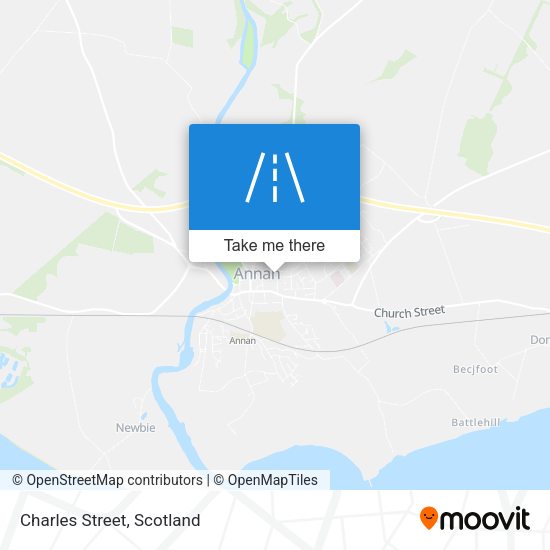 Charles Street map