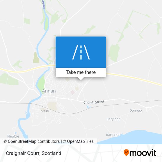 Craignair Court map