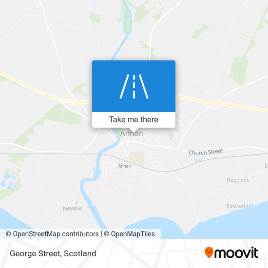 George Street map
