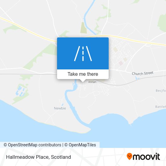 Hallmeadow Place map