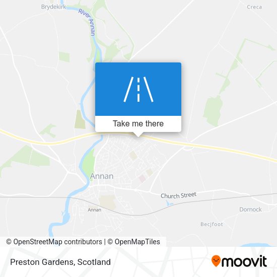 Preston Gardens map