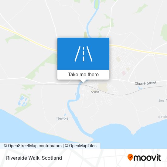 Riverside Walk map