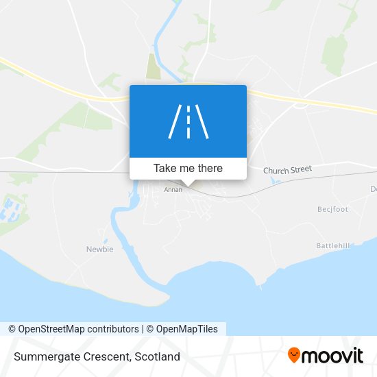 Summergate Crescent map