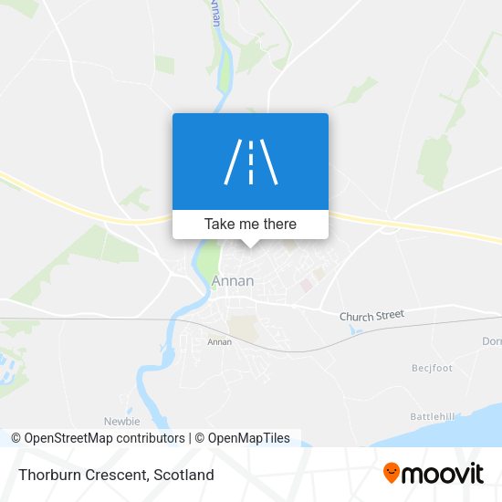 Thorburn Crescent map