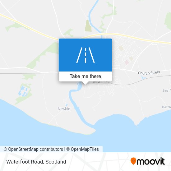 Waterfoot Road map