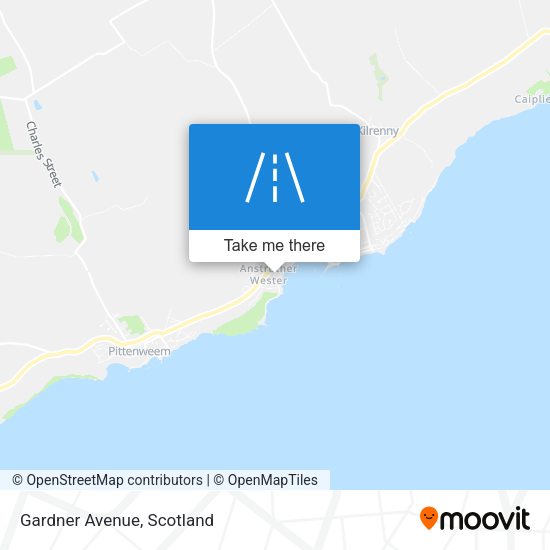 Gardner Avenue map