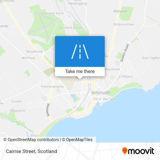 Cairnie Street map