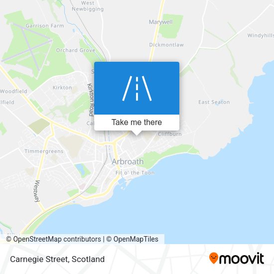 Carnegie Street map