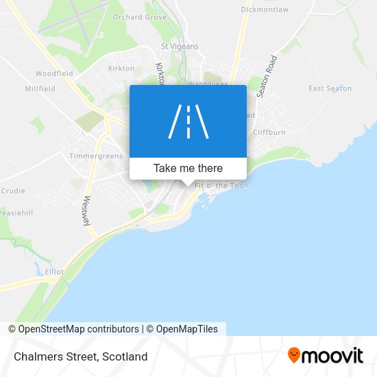 Chalmers Street map