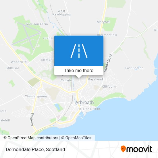Demondale Place map