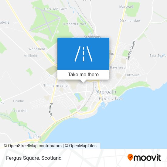 Fergus Square map