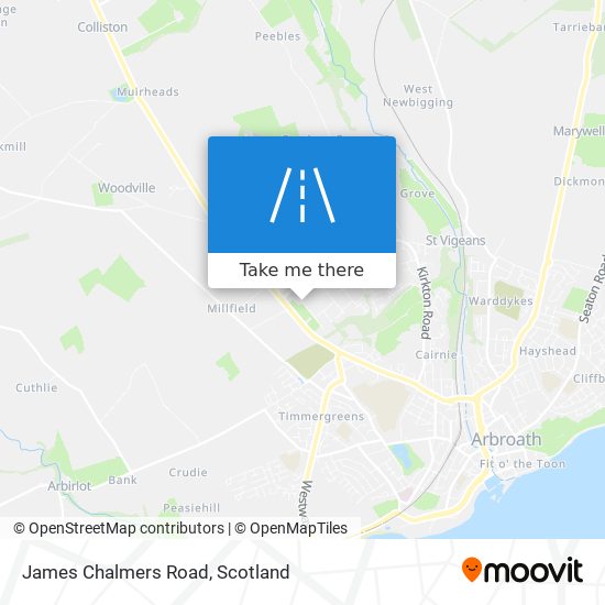James Chalmers Road map