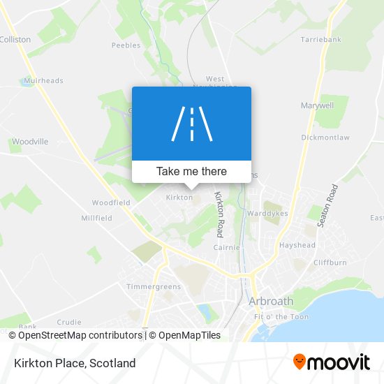 Kirkton Place map