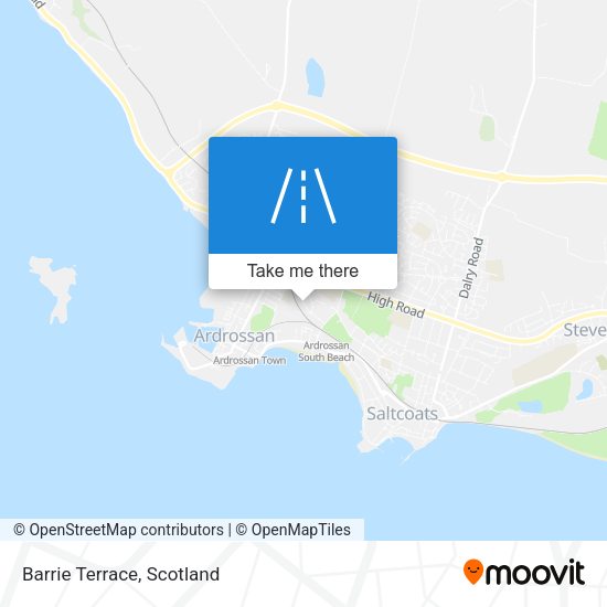 Barrie Terrace map
