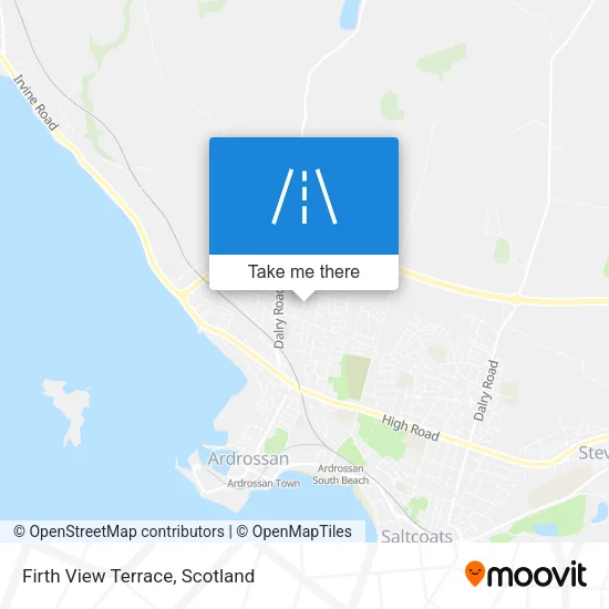 Firth View Terrace map