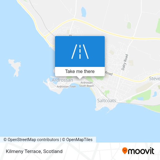 Kilmeny Terrace map