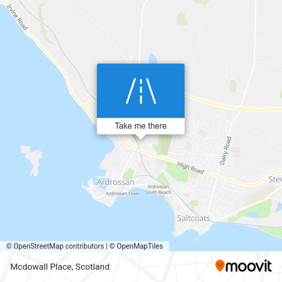 Mcdowall Place map