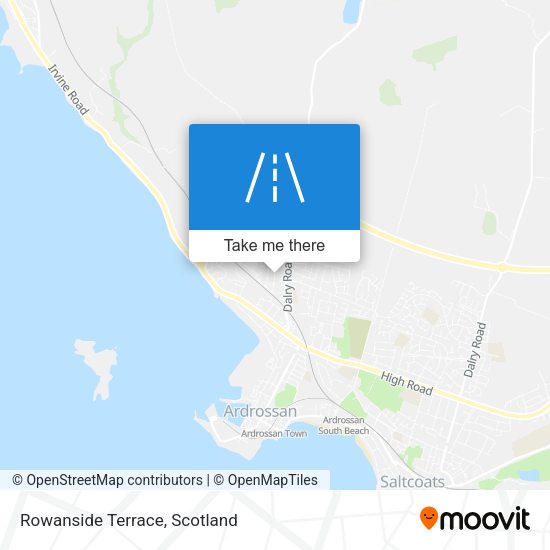 Rowanside Terrace map