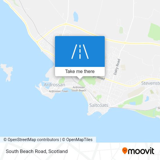 South Beach Road map