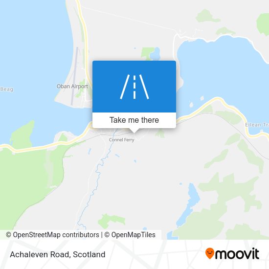 Achaleven Road map