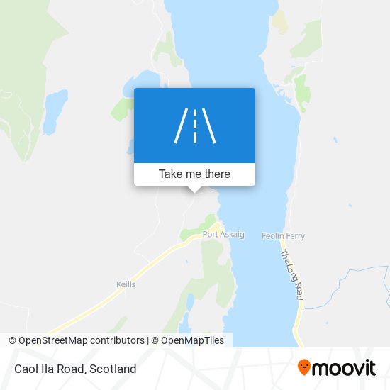 Caol Ila Road map