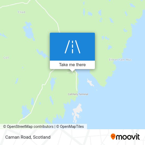 Carnan Road map