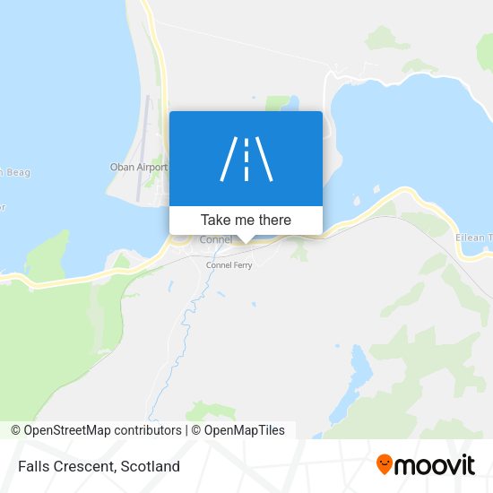 Falls Crescent map