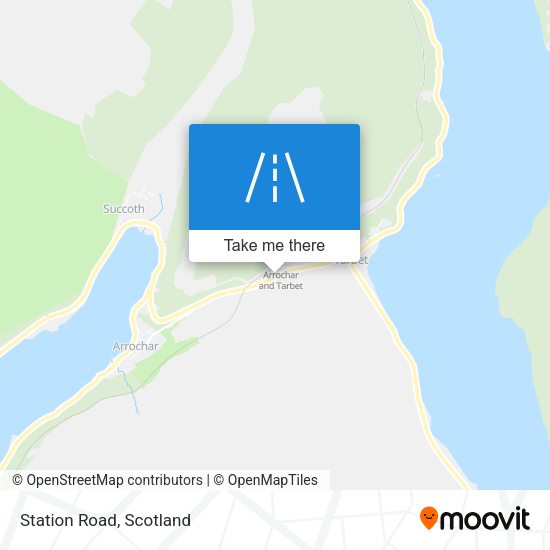 Station Road map