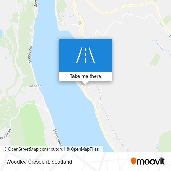 Woodlea Crescent map