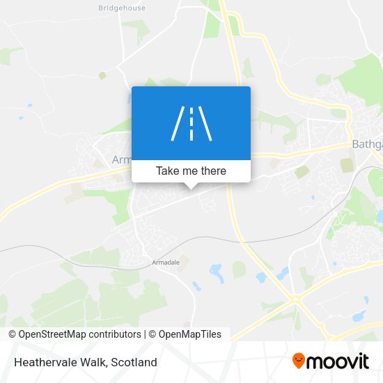 Heathervale Walk map