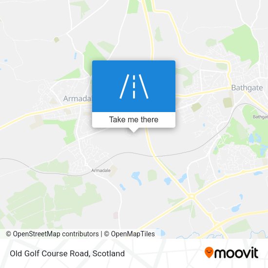 Old Golf Course Road map