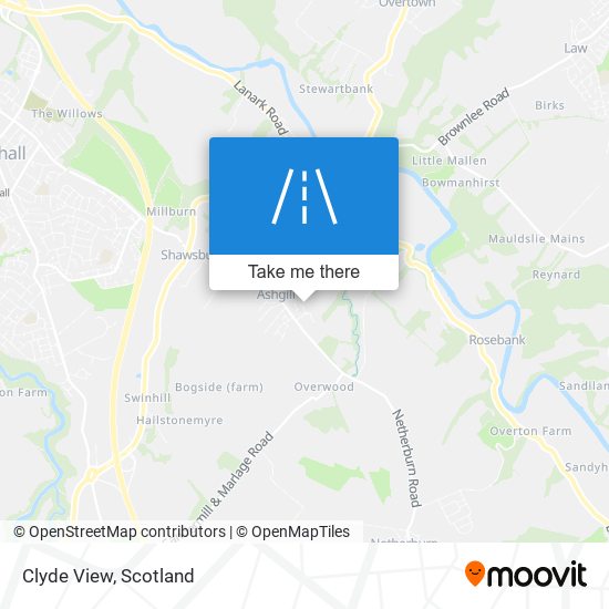 Clyde View map