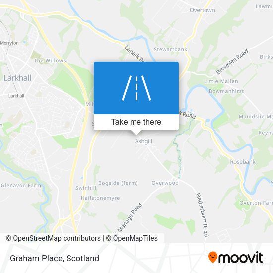 Graham Place map