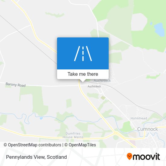 Pennylands View map