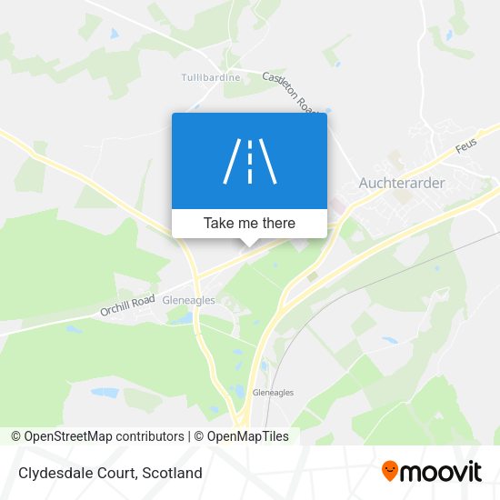 Clydesdale Court map