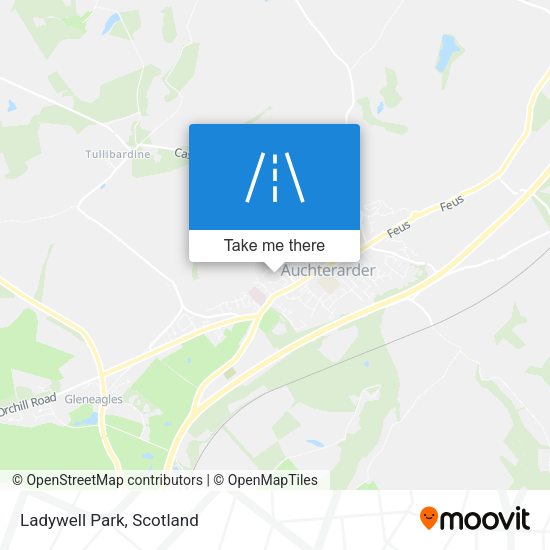 Ladywell Park map