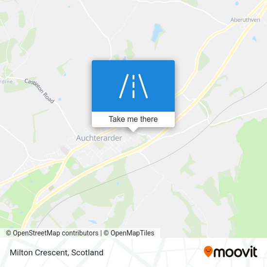 Milton Crescent map