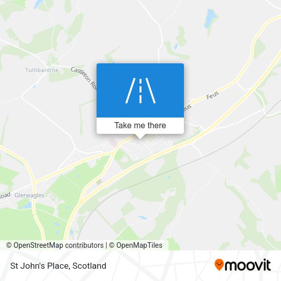 St John's Place map