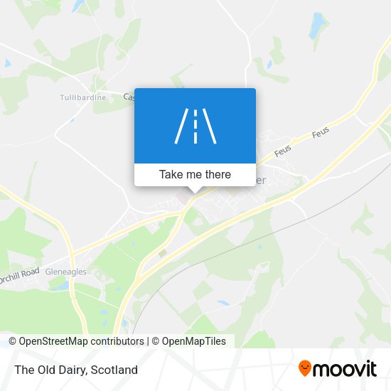 The Old Dairy map