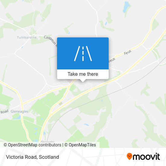 Victoria Road map