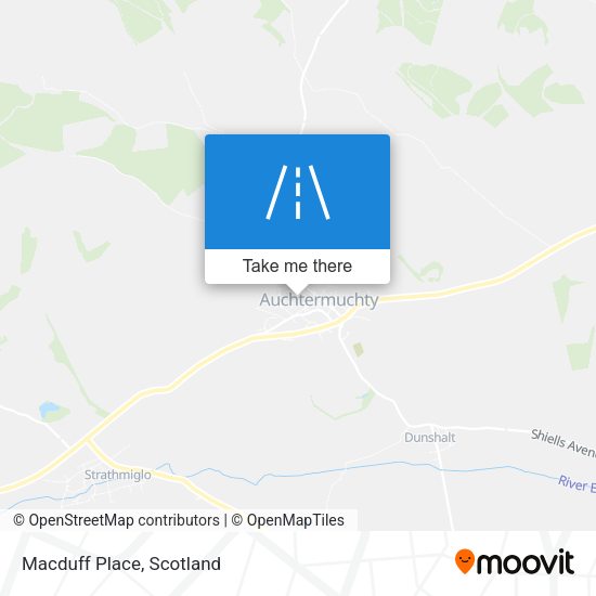 Macduff Place map