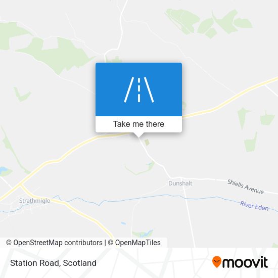 Station Road map