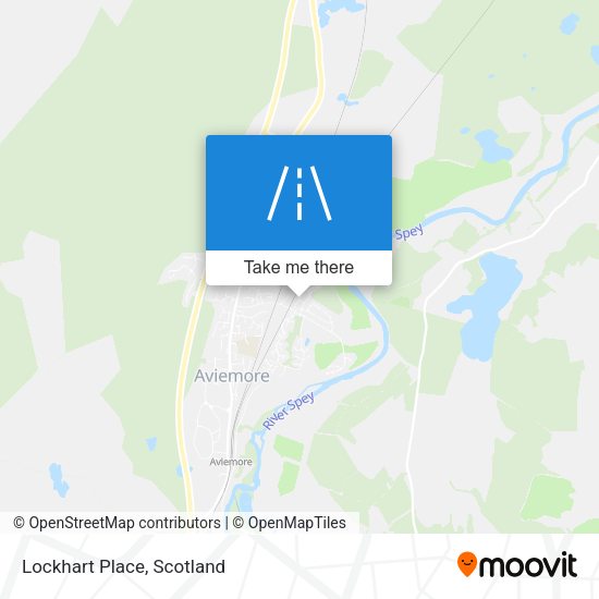 Lockhart Place map